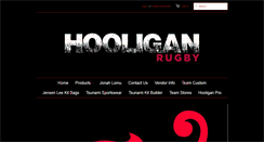 Desktop Screenshot of hooliganrugby.com